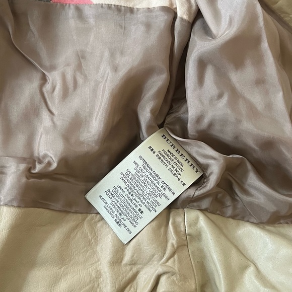 BURBERRY Brit Leather Moto Jacket Tan - Picture 7 of 10